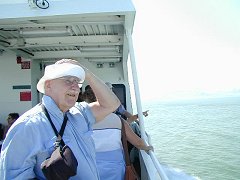 Grandpops on the Ferry