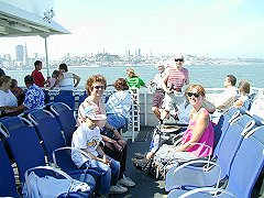 Ferry in to San Francisco