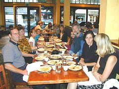 Bentley Parents welcome meal