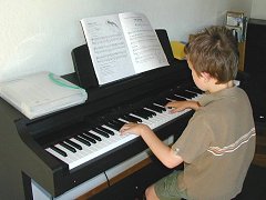 Henry at Piano
