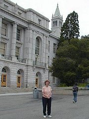 Helen on Berkeley Campus
