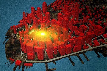 Simulated Blast in Manhattan