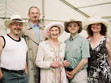 Ian with the family group