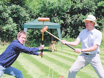 Richard and Till ruin a couple of my best mallets